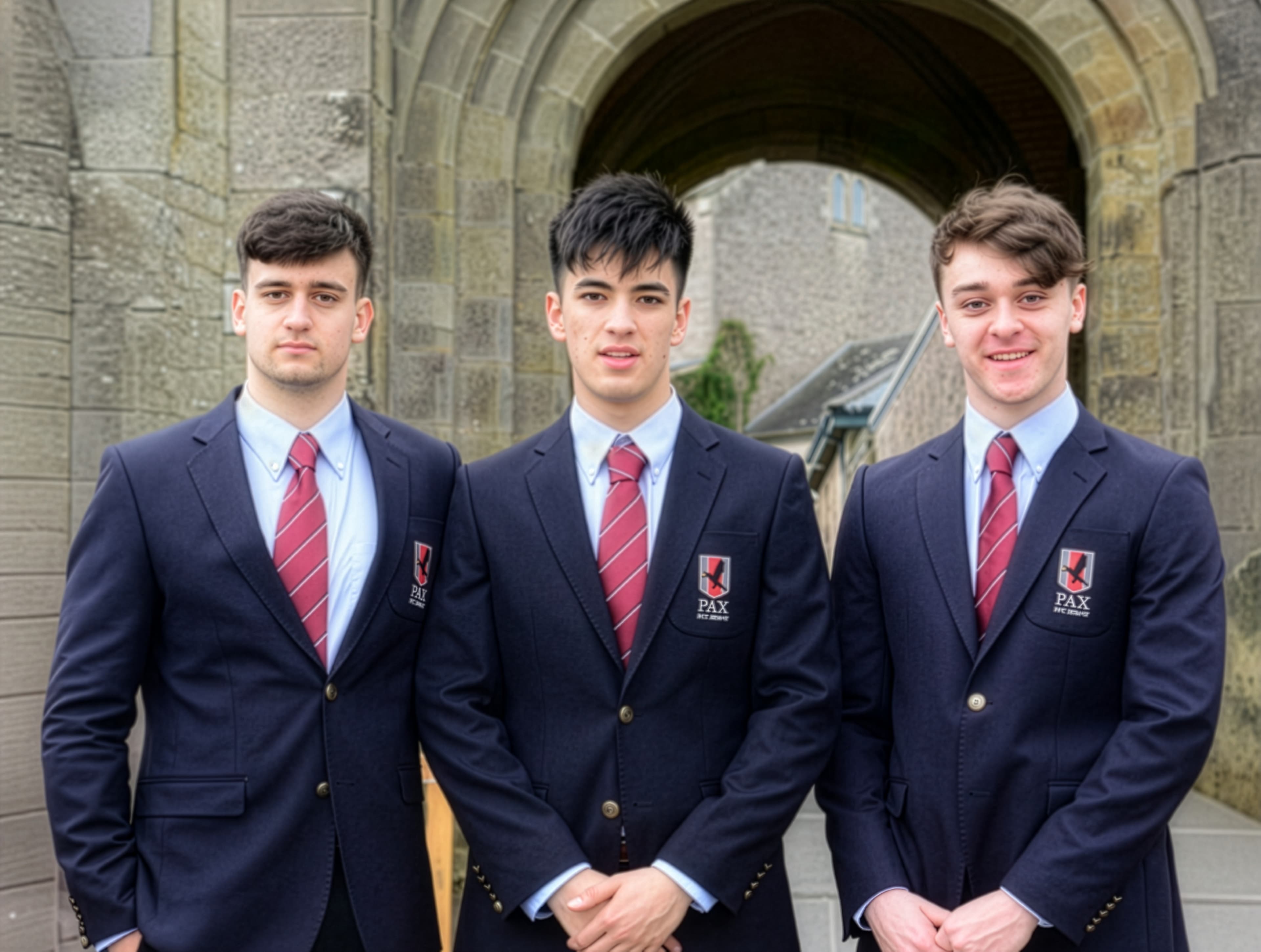 Glenstal Abbey players in Jim Markey blazers