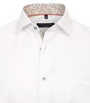 CASA MODA | White Casual and Formal Long Sleeved Shirt in a Comfort Fit