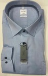 OLYMP | Blue design formal shirt comfort fit