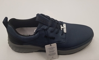 BUGATTI | Blue and Grey Trainer Shoe